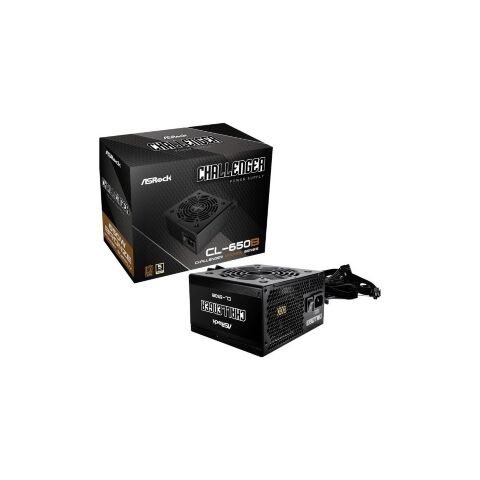 Блок питания ASRock 650W Challenger (CL-650B) - Нулевой остаток (Feed)  - Нулевой остаток (Feed) 