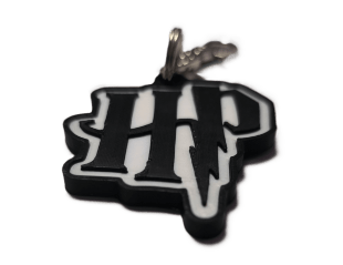 Брелок Harry Potter Гаррі Logo Keychain ABS пластик 4 см.
