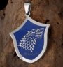 Медальон Game of Thrones Stark Wolf