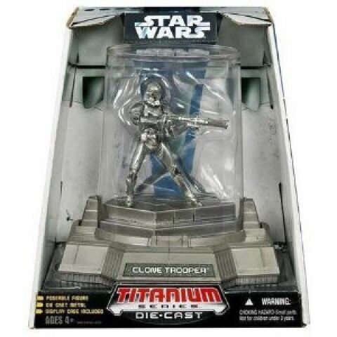 Фігурка Star Wars - TITANIUM DIECAST - CLONE TROOPER -   -  