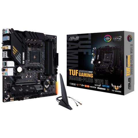 Материнская плата ASUS TUF GAMING B550M-PLUS WIFI II - Системные (материнские) платы  - Системные (материнские) платы 