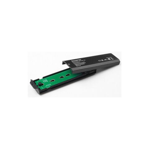 Карман внешний Chieftec M.2 PCIe NVMe/SATA SSD CEB-M2C-TLE USB 3.2 Gen2 Type-C Tool-Less Alum/Plastic (CEB-M2C-TLE) - Аксессуары к HDD  - Аксессуары к HDD 