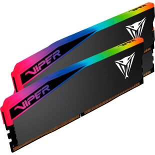 Модуль памяти для компьютера DDR5 32GB (2x16GB) 6400 MHz Viper Elite 5 Ultra RGB Patriot (VEUR532G6432K)