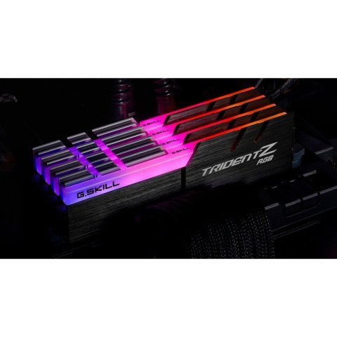 Модуль памяти для компьютера DDR4 128GB (4x32GB) 3600 MHz Trident Z RGB G.Skill (F4-3600C18Q-128GTZR) - Нулевой остаток (Feed)  - Нулевой остаток (Feed)