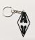 Брелок Skyrim Keychain Скайрім ABS пластик 5 см. -   -  