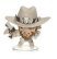 Мини фигурка Cute But Deadly Series 5 (Overwatch Edition) White Hat McCree -   -  