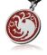 Медальйон Game of Thrones Targaryen Dragon -   -  