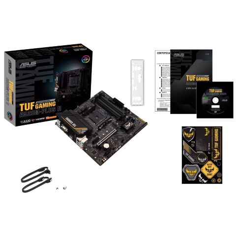 Материнская плата ASUS TUF GAMING A520M-PLUS II - Системные (материнские) платы  - Системные (материнские) платы 