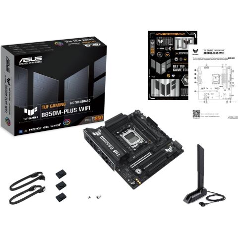 Материнская плата ASUS TUF GAMING B850M-PLUS WIFI - Системные (материнские) платы  - Системные (материнские) платы 