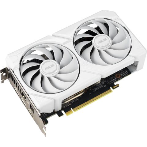Видеокарта ASUS Radeon RX 9060 XT 16Gb DUAL WHITE OC (DUAL-RX9060XT-16G-WHITE) - Видеокарты  - Видеокарты 