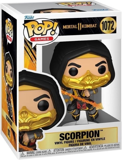 Фігурка Funko Pop Mortal Kombat Scorpion Фанко Скорпіон 1072 -   -  