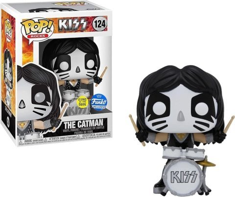 Фигурка Funko KISS The Catman Фанко Кисс Человек-кот Glow in The Dark (Exclusive) 124 -   -