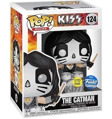 Фигурка Funko KISS The Catman Фанко Кисс Человек-кот Glow in The Dark (Exclusive) 124 -   -