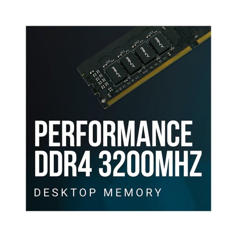 Модуль памяти для компьютера DDR4 16GB 3200 MHz PNY (MD16GSD43200-SI) - Нулевой остаток (Feed)  - Нулевой остаток (Feed) 