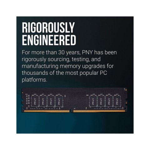 Модуль памяти для компьютера DDR4 16GB 3200 MHz PNY (MD16GSD43200-SI) - Нулевой остаток (Feed)  - Нулевой остаток (Feed) 