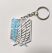 Брелок емблема Розвідкорпус Атака Титанів Attack on Titan Keychain ABS пластик 5 см. -   -  