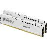 Модуль памяти для компьютера DDR5 64GB (2x32GB) 5200 MHz FURY Beast White Kingston Fury (ex.HyperX) (KF552C40BWK2-64)