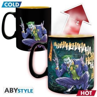 Чашка хамелеон Abystyle DC COMICS Batman and Joker Ceramic Mug кружка Бетмен та Джокер 460 мл