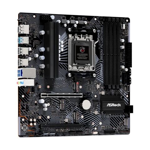 Материнская плата ASRock B650M PG LIGHTNING - Системные (материнские) платы  - Системные (материнские) платы 