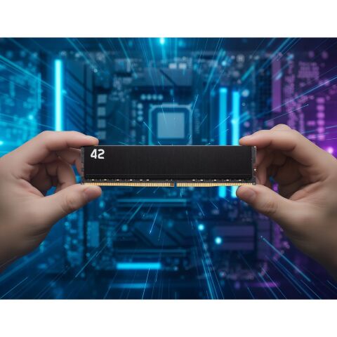 Модуль памяти для компьютера DDR4 16GB 3200 MHz 42-Series eXceleram (E-42-002S-16) - Модули памяти для компьютера  - Модули памяти для компьютера 