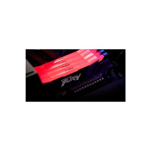 Модуль памяти для компьютера DDR5 96GB (2x48GB) 6000 MHz Renegade RGB XMP Kingston Fury (ex.HyperX) (KF560C32RSAK2-96) - Нулевой остаток (Feed)  - Нулевой остаток (Feed) 