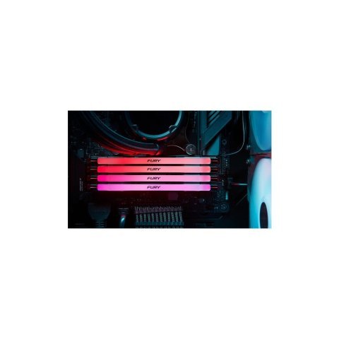 Модуль памяти для компьютера DDR5 96GB (2x48GB) 6000 MHz Renegade RGB XMP Kingston Fury (ex.HyperX) (KF560C32RSAK2-96) - Нулевой остаток (Feed)  - Нулевой остаток (Feed) 