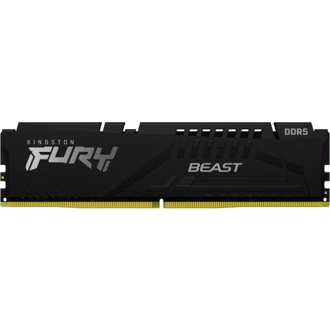 Модуль памяти для компьютера DDR5 64GB (2x32GB) 6000 MHz Beast Black EXPO Kingston Fury (ex.HyperX) (KF560C36BBEK2-64) - Модули памяти для компьютера  - Модули памяти для компьютера 