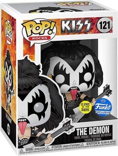 Фигурка Funko KISS The Demon Фанко Кисс Демон Glow in The Dark (Exclusive) 121