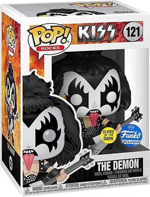 Фигурка Funko KISS The Demon Фанко Кисс Демон Glow in The Dark (Exclusive) 121 -   -