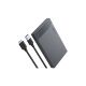 Карман внешний Ugreen USB 3.0 to M.2 SATA SSD US221 black (30848) - Аксессуары к HDD  - Аксессуары к HDD 