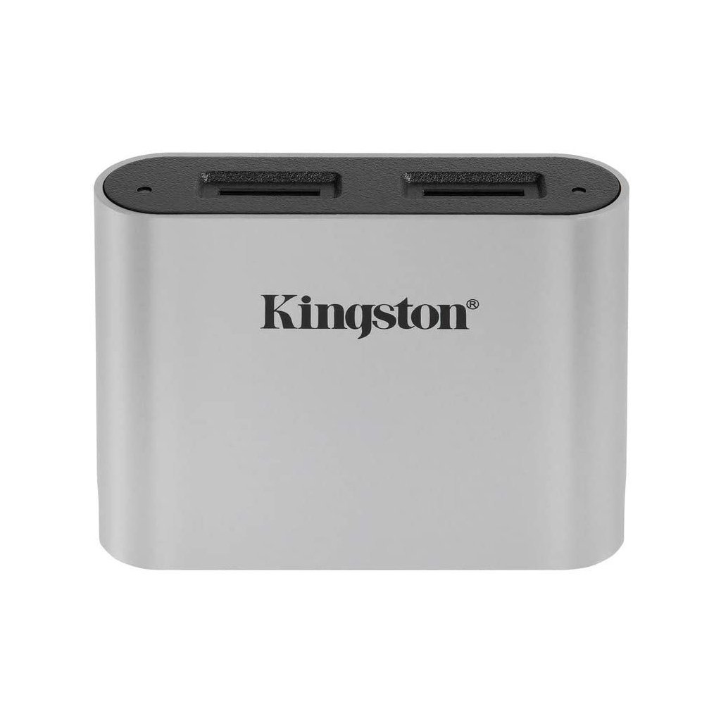 Считыватель флеш-карт Kingston Workflow Dual-Slot microSDHC/XC UHS-II (WFS-SDC)