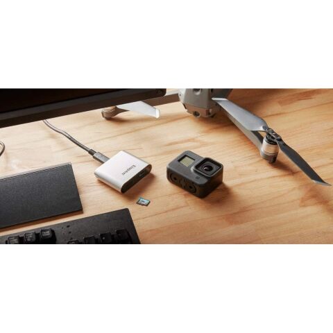 Считыватель флеш-карт Kingston Workflow Dual-Slot microSDHC/XC UHS-II (WFS-SDC) - Нулевой остаток (Feed)  - Нулевой остаток (Feed) 