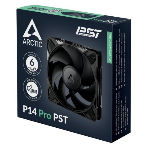 Кулер для корпуса Arctic P14 PRO PST (ACFAN00314A) - Нулевой остаток (Feed)  - Нулевой остаток (Feed)