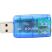 Звуковая плата Dynamode USB 6(5.1) blue (USB-SOUNDCARD2.0 blue) - Звуковые платы  - Звуковые платы 
