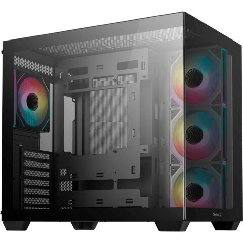Корпус Deepcool CG530 4F Black (R-CG530-BKADA4-G-1) - Нулевой остаток (Feed)  - Нулевой остаток (Feed) 