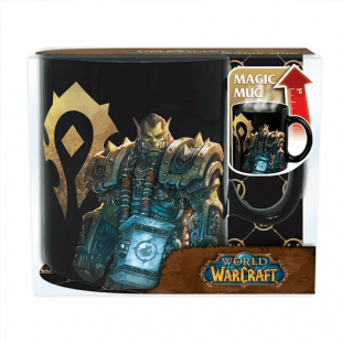 Чашка хамелеон Abystyle Blizzard World Of Warcraft Azeroth Mug Варкрафт кружка 460 мл (меняет цвет)