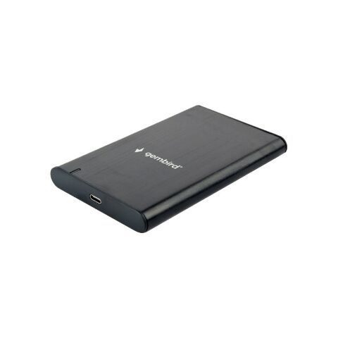 Карман внешний Gembird 2.5" USB3.1 alum black (EE2-U3S-6) - Аксессуары к HDD  - Аксессуары к HDD 
