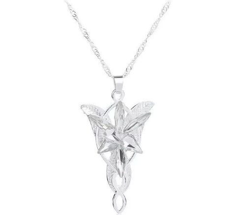 Медальйон Володар кілець Арвен Вечірня зірка LOTR Arwen Evenstar Necklace - -
