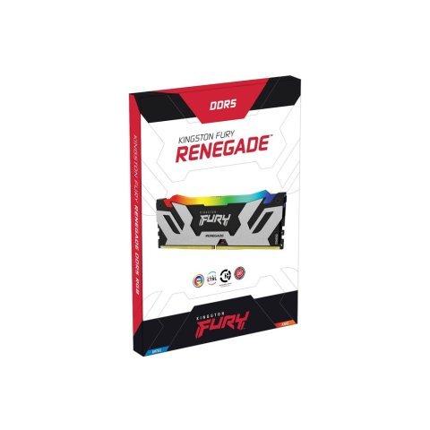 Модуль памяти для компьютера DDR5 96GB (2x48GB) 6400 MHz Renegade RGB XMP Kingston Fury (ex.HyperX) (KF564C32RSAK2-96) - Нулевой остаток (Feed)  - Нулевой остаток (Feed)