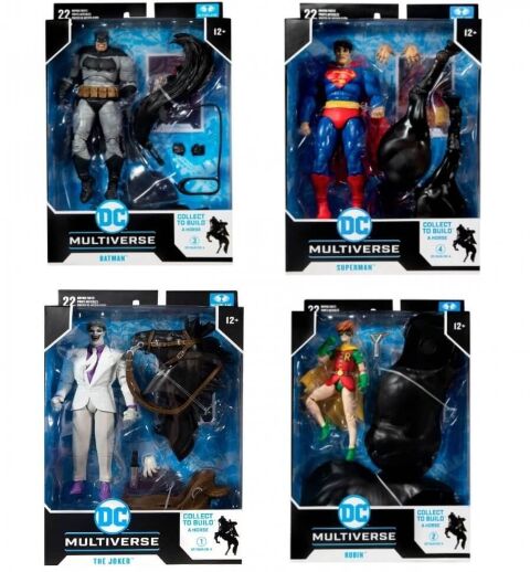 Набор 4 Фигурок McFarlane DC Multiverse The Dark Knight Returns Batman (Build-A Horse) Бэтмен -   -  