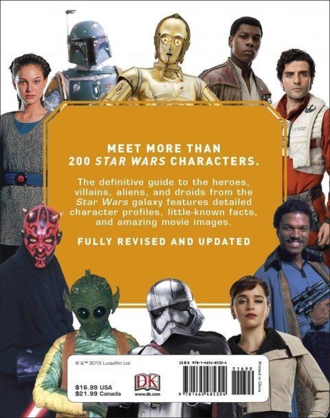Книга Артбук Star Wars Character Encyclopedia New Edition Энциклопедия (Твёрдый переплёт) Eng -   -  