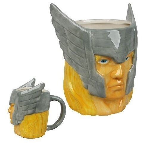 Чашка Avengers Thor Marvel Molded 16 oz. Mug -   -  