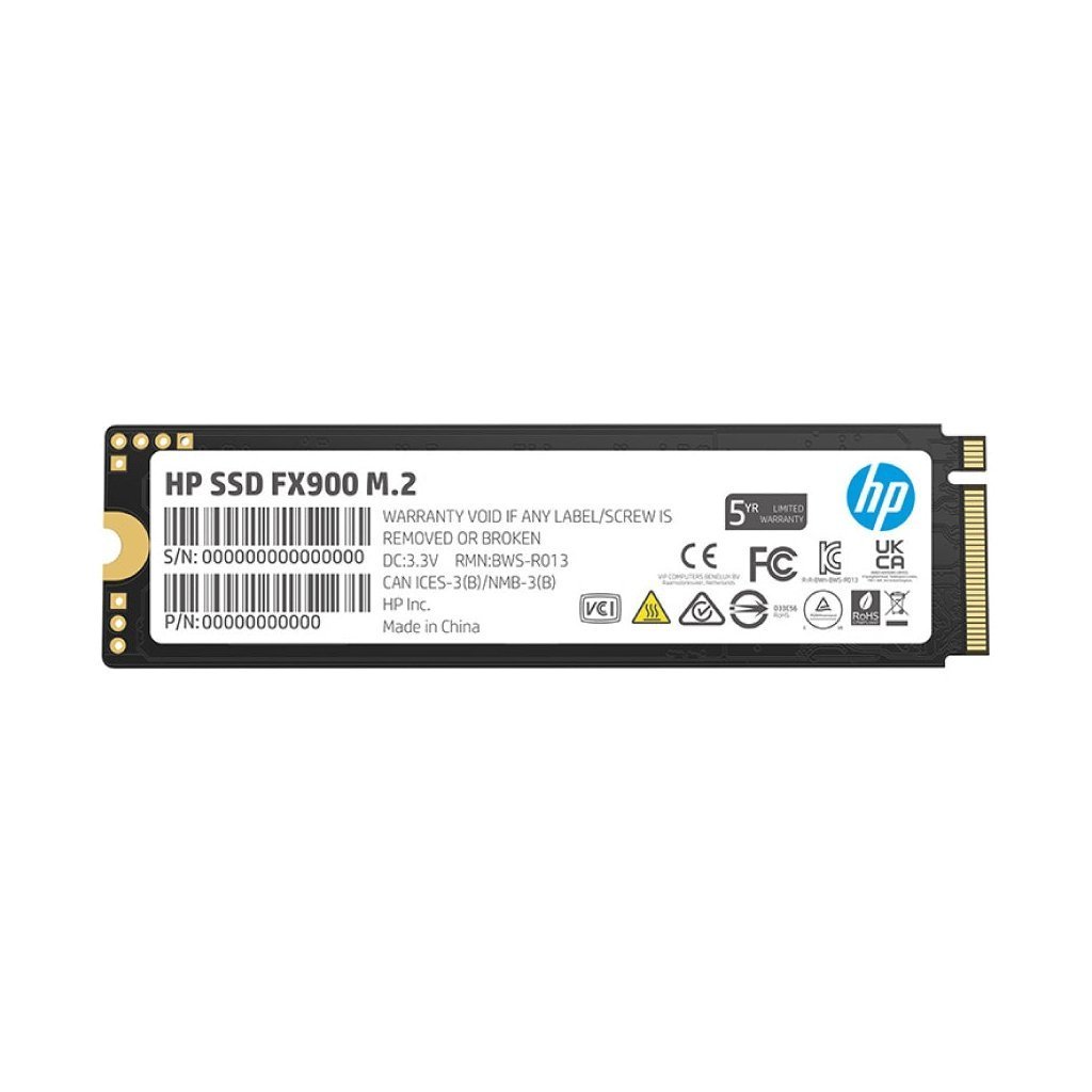 Накопитель SSD M.2 2280 512GB FX900 Pro HP (4A3T9AA)
