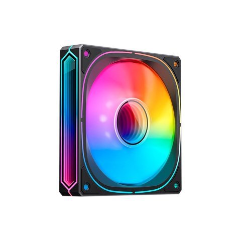 Кулер для корпуса JONSBO FR-505BR Reverse ARGB Black - Нулевой остаток (Feed)  - Нулевой остаток (Feed) 