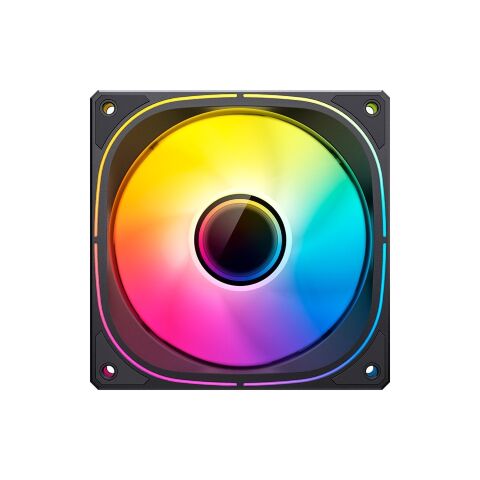 Кулер для корпуса JONSBO FR-505BR Reverse ARGB Black - Нулевой остаток (Feed)  - Нулевой остаток (Feed) 