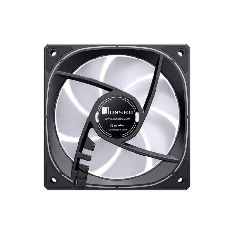 Кулер для корпуса JONSBO FR-505BR Reverse ARGB Black - Нулевой остаток (Feed)  - Нулевой остаток (Feed) 