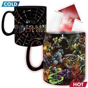 Чашка хамелеон Abystyle MARVEL Spider-Man Multiverse Ceramic Mug кухоль Людина-павук 460 мл