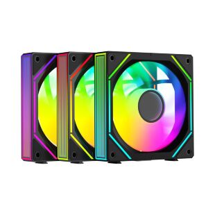 Кулер для корпуса OCYPUS GAMMA F12 UNI BK ARG (GAMMA-F12-BK3AM01U-GL)
