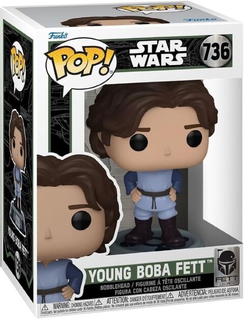Фігурка Funko Star Wars: Young Boba Fett Боба Фетт Фанко Зіркові війни 736 -   -  