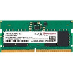 Модуль памяти для ноутбука SoDIMM DDR5 8GB 4800 MHz JetRam Transcend (JM4800ASG-8G)